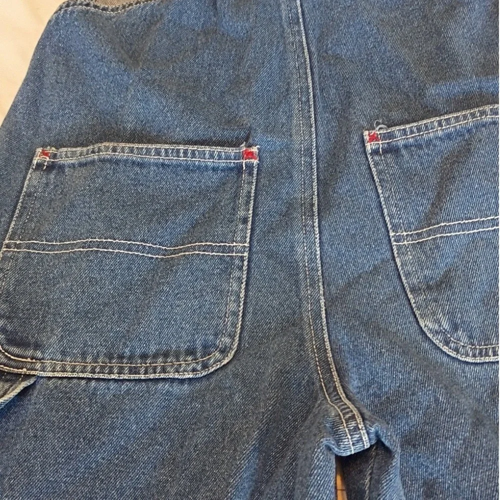 Good Kidz Denim Carpenter Overalls Kids Size S Blue Excellent Bib Dungarees